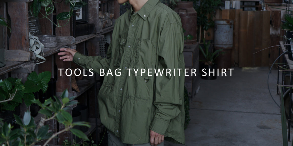 TOOLS BAG TYPEWRITER SHIRT– Garage-wear-store